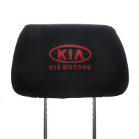 Чехлы для подголовников Универсальные Kia Черные 2 шт
