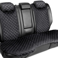 Накидки для сидінь задні Алькантара Verona Premium L Черні (Оригінал)