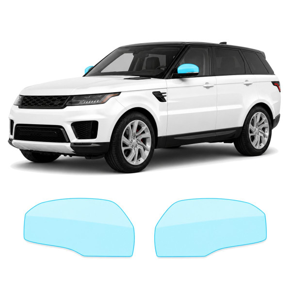 Антигравийная защитная бронепленка по лекалам для Land Rover Range Rover Sport L494 facelift 2018-2022 - зеркала
