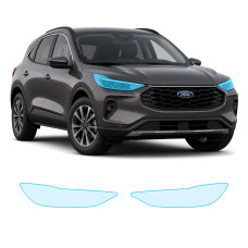 Антигравійна захисна бронеплівка за лекалами для Ford Escape (US) IV facelift 2023- оптика (фари та ПТФ)