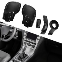 Накладки на селектор DSG Volkswagen Passat / Golf / Jetta / CC (Антихром) №42