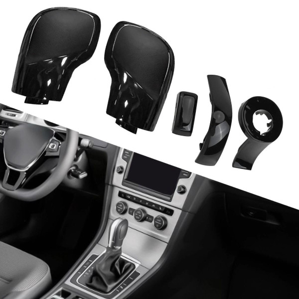 Накладки на селектор DSG Volkswagen Passat / Golf / Jetta / CC (Антихром) №42