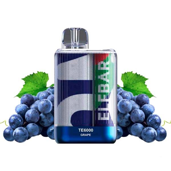 Elf Bar TE6000 POD 5% Оригінал Grape Виноград (Підряджається) 