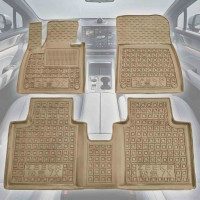 Автомобильные коврики в салон Zeeker 7X 2024- Комплект Черный (Avto-Gumm)