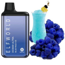 Elf Bar World DC5000 Ultra POD 5% Blue Razz Ice Синяя Малина Лимонад Лед (истек срок)