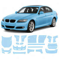 Антигравийная защитная бронепленка по лекалам для BMW 3 Series E90 2005-2011 - полный кузов