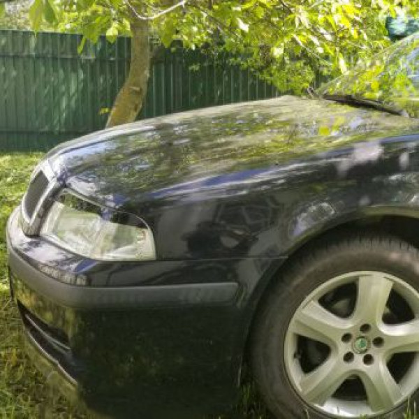Реснички фар Skoda Octavia A5 2004-2010 Voron Glass