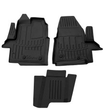 Комплект 3D ковриков в салон Ford Transit Custom 2012-