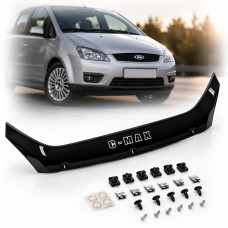Дефлектор капота мухобойка для Ford C-Max 2003-2006 (Vip Tuning) FR01