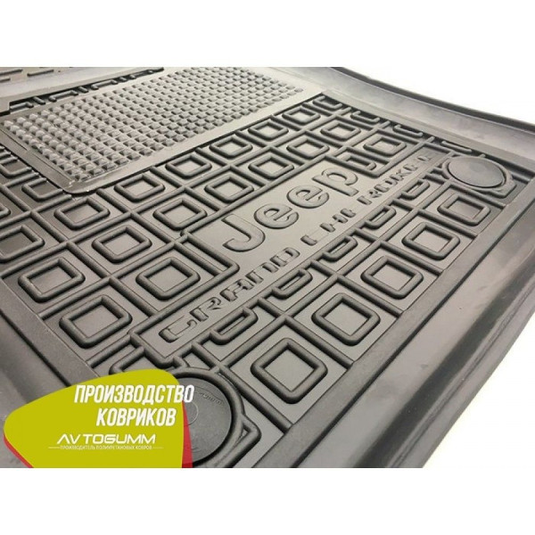 Водительский коврик в салон Jeep Grand Cherokee (WK2) 2010- (Avto-Gumm)
