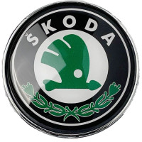 Емблема для Skoda 78 мм пластикова задня