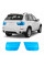 Антигравийная защитная бронепленка по лекалам для BMW X5 E70 2006-2013 - задние фонари стопы