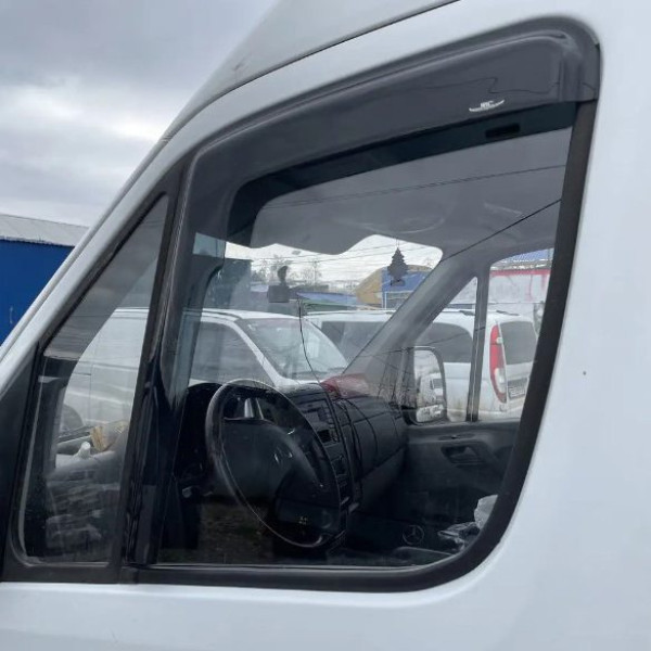 Дефлекторы окон ветровики HIC для Mercedes Sprinter (W906) / Crafter 2006- Вставные Оригинал (MB27-IN)