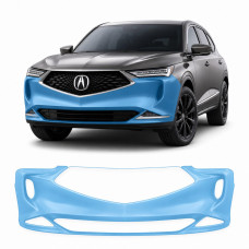 Антигравийная защитная бронепленка по лекалам для Acura MDX YD4 2022 - передний бампер