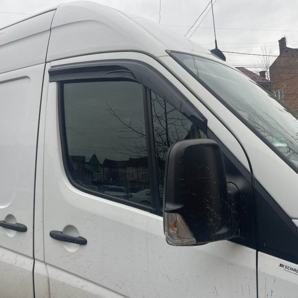 Дефлектори вікон ветровики Mercedes Sprinter W906 2006-2015 По Двері Скотч 3M SunPlex (SP-S-42-6)