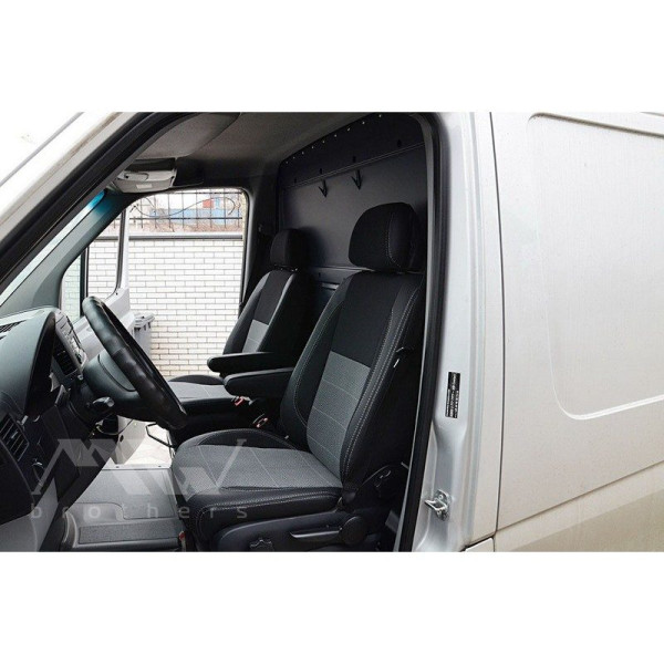 Авточохли MW Brothers для Mercedes Sprinter ( 1+2 ) c 2006-2017 (Серія Premium)