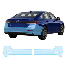 Антигравійна захисна бронеплівка за лекалами для Honda Accord XI 2023- задній бампер