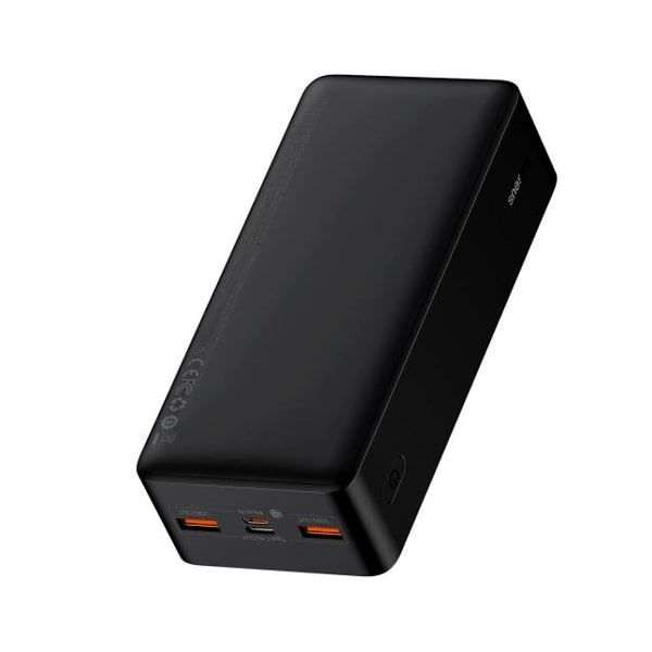 Портативний Акумулятор Power Bank Baseus 20000 mAh 15W Чорний (Оригінал)
