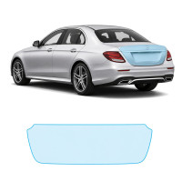 Антигравийная защитная бронепленка по лекалам для Mercedes-Benz E-Class W213 2016-2020 - зона крышки багажника