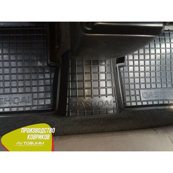 Автомобільні килимки в салон Nissan Qashqai 2007- (Avto-Gumm)