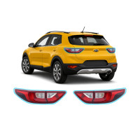 Антигравійна захисна бронеплівка за лекалами для Kia Stonic YB 2017- задні ліхтарі стопи