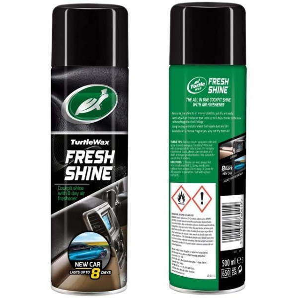Поліроль торпеди спрей Turtle Wax New Car Нова Машина 500 мл (53007)