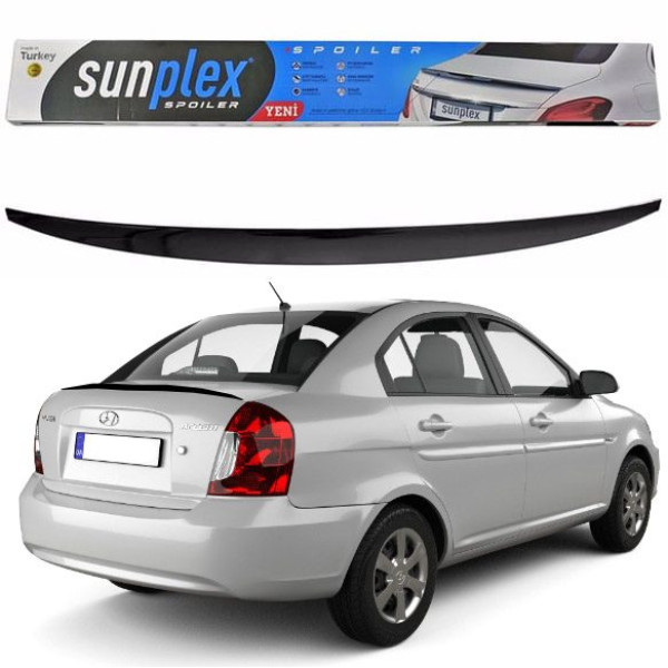 Спойлер багажника Лип Hyundai Accent Verna 2006-2013 SunPlex (SPO-2009102)