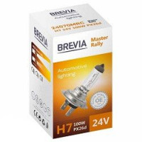 Автолампа галогенна Brevia Master Rally / H7 / 100W / 24V / 1 шт (24070MRC)