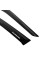Дефлектори вікон ветровики Volkswagen Caddy II 2d 1995-2004 Накладні Voron Glass