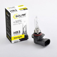Автолампа галогенная Solar Starlight + 30% / HB8 / 65W / 12V / 1 шт (1205)