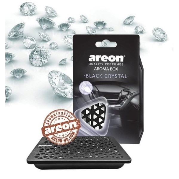 Ароматизатор повітря Areon Aroma Box Black Crystal 70 гр Концентрат