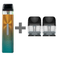 Многоразовый Pod-Набор Vaporesso Xros Mini 1000mAh 2 мл (Картриджей 1 ОМ 3 шт) Aurora Аврора