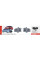 Противотуманные фары Chevrolet Aveo II Хечбек Седан 2002-2008 H3 55W с электро проводкой (CV-247)