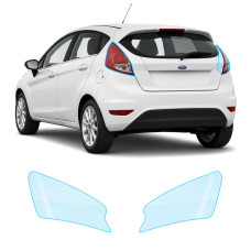 Антигравійна захисна бронеплівка за лекалами для Ford Fiesta VI facelift 2013-2017 - задні ліхтарі стопи