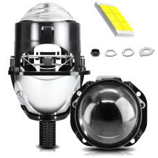 Автомобильные BI-LED линзы D2.5" дюйма D65 мм A4 40 50Вт 5500К 2 шт