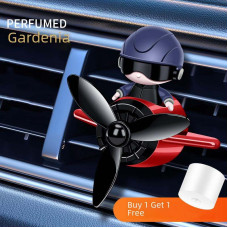 Ароматизатор автомобільний Пілот на обдув CarLax France (Парфум Gardenia)