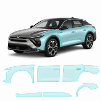 Антигравийная защитная бронепленка по лекалам для Citroen C5 X I 2022- полный кузов