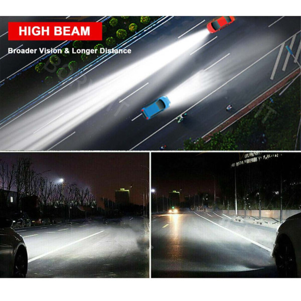 LED лампи автомобільні S7 Mini H11 55W (9600lm 6000K +400% IP67 DC9-24V)