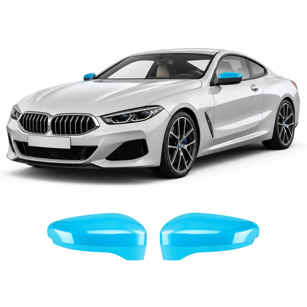 Антигравийная защитная бронепленка по лекалам для BMW 8 Series G15/G14/G16 2018-2022 - зеркала