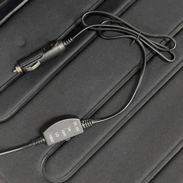 Накидка з підігрівом для автомобільного сидіння Elegant Plus 95х46 см (EL 100 569)