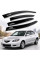 Дефлектори вікон вітровики Mazda 3 2003-2009 Седан Скотч 3M Voron Glass