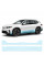 Антигравійна захисна бронеплівка за лекалами для BMW iX3 NA5 2025- нижня зона кузова та пороги