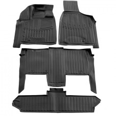 Комплект 3D ковриков в салон Dodge Grand Caravan V RT 2008-2020