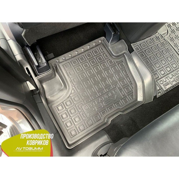 Автомобильные коврики в салон Mitsubishi Outlander 2017- PHEV (Avto-Gumm)
