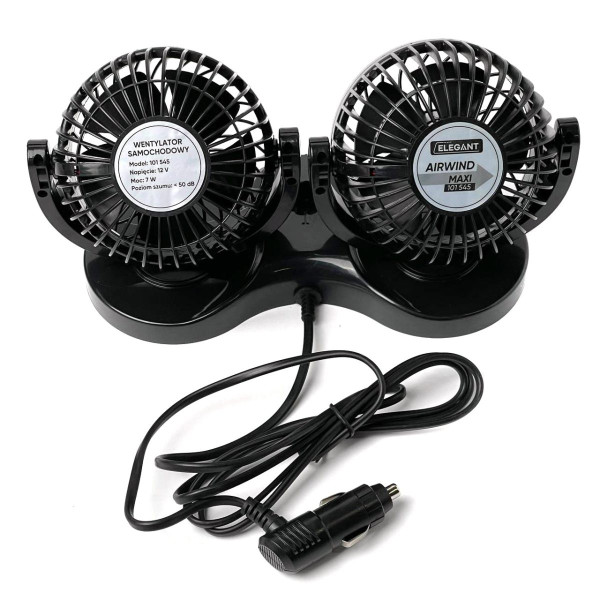 Автомобильный вентилятор Elegant 12V на подставке два режима 10 см (EL101 545)
