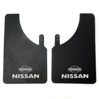 Брызговики Nissan большие логотип + надпись 2шт Speed Master