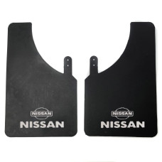 Брызговики Nissan большие логотип + надпись 2шт Speed Master