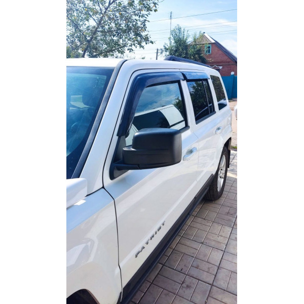 Дефлектори вікон вітровики для JEEP Patriot 2007-2016 Voron Glass