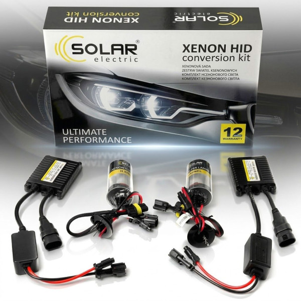Комплект ксенону Solar H1 5000K 85V 35W P14.5s KET+Ballast 2 шт (4150)