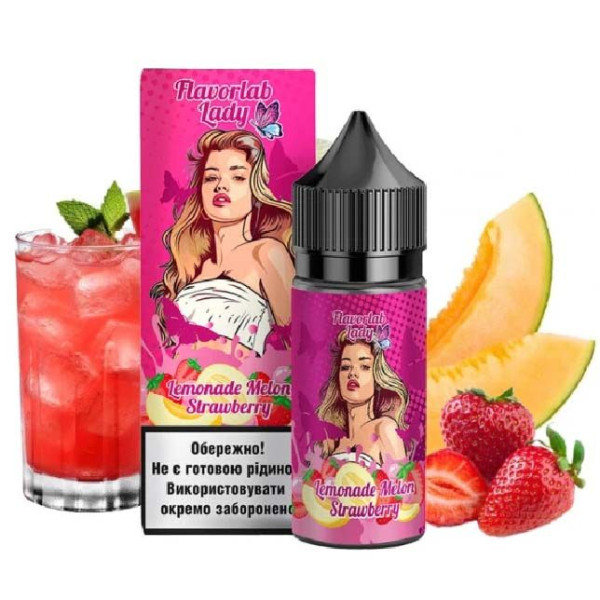 Рідина Самозаміс Flavorlab LADY Лимонад Диня Полуниця